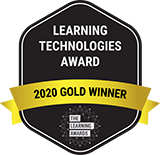 Learning Technologies Award 2020 Gold Winner