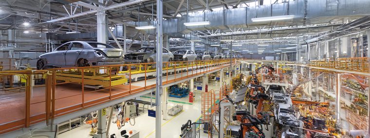 Industrial production facility